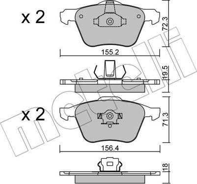 Metelli 22-0833-0 - Eļļas filtrs www.autospares.lv