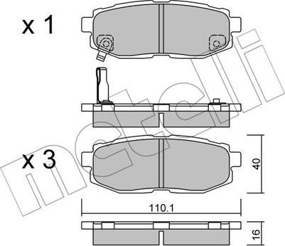 Metelli 22-0875-0 - Eļļas filtrs www.autospares.lv