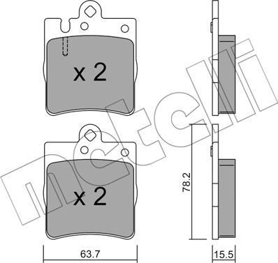 Metelli 22-0344-0 - Eļļas filtrs www.autospares.lv