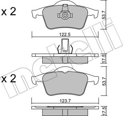 Metelli 22-0348-0 - Eļļas filtrs autospares.lv