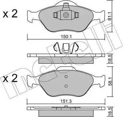 MK Kashiyama D3120 - Тормозные колодки, дисковые, комплект www.autospares.lv