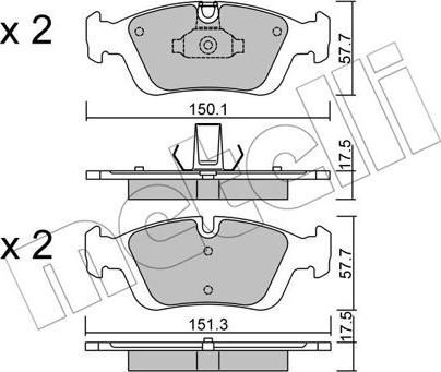 Metelli 22-0312-0 - Eļļas filtrs www.autospares.lv