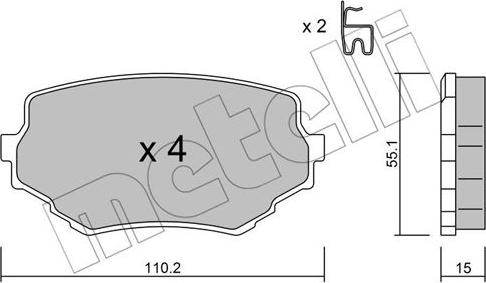 Metelli 22-0249-0 - Eļļas filtrs www.autospares.lv