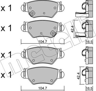 Metelli 22-0259-0 - Масляный фильтр www.autospares.lv