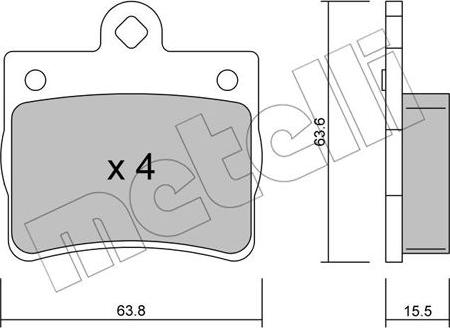 Metelli 22-0255-0 - Eļļas filtrs www.autospares.lv