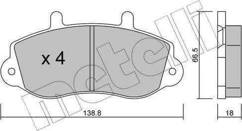 Metelli 22-0264-0 - Eļļas filtrs www.autospares.lv