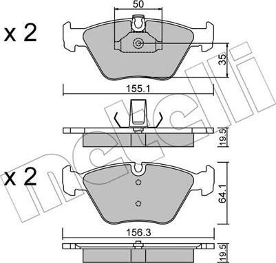 Metelli 22-0207-0 - Eļļas filtrs autospares.lv