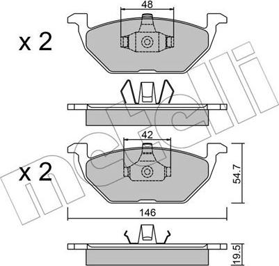 Metelli 22-0211-1 - Eļļas filtrs www.autospares.lv