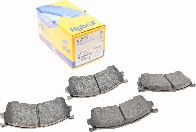 Metelli 22-0223-0 - Eļļas filtrs autospares.lv