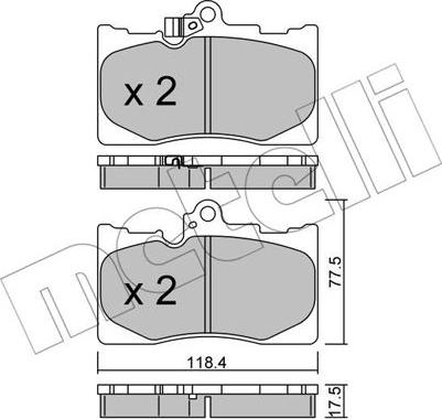 Metelli 22-0799-0 - Eļļas filtrs www.autospares.lv