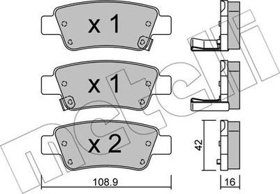 Metelli 22-0790-0 - Eļļas filtrs autospares.lv