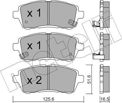 Metelli 22-0793-1 - Eļļas filtrs autospares.lv