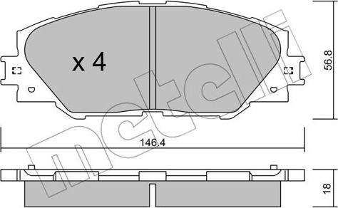 Metelli 22-0748-0 - Eļļas filtrs www.autospares.lv