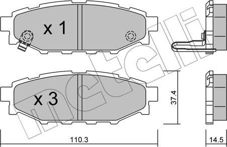 Metelli 22-0764-0 - Eļļas filtrs www.autospares.lv