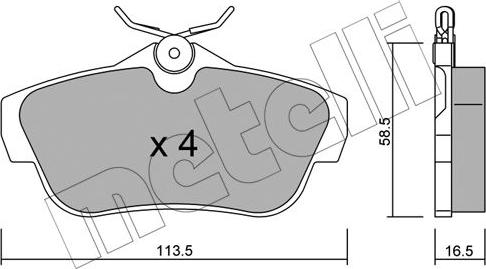 Metelli 22-0712-0 - Eļļas filtrs www.autospares.lv