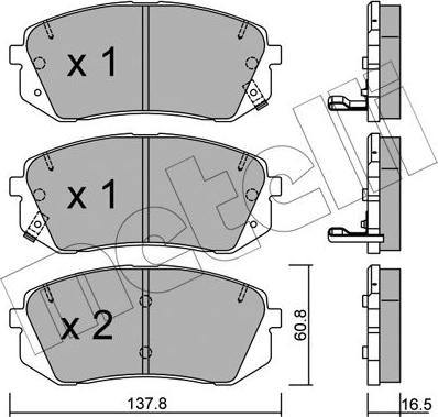 Metelli 22-0783-0 - Eļļas filtrs www.autospares.lv