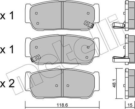 Metelli 22-0727-0 - Eļļas filtrs www.autospares.lv