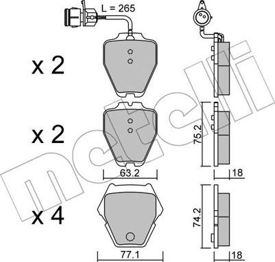 Metelli 22-0774-0 - Eļļas filtrs www.autospares.lv