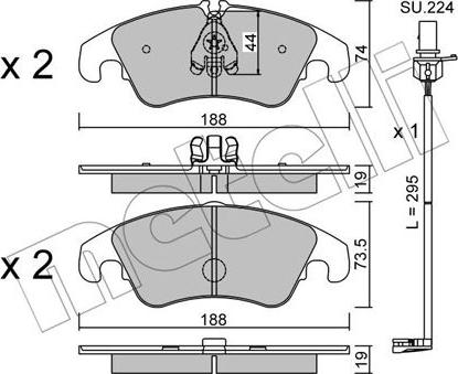 Metelli 22-0775-0K - Eļļas filtrs www.autospares.lv