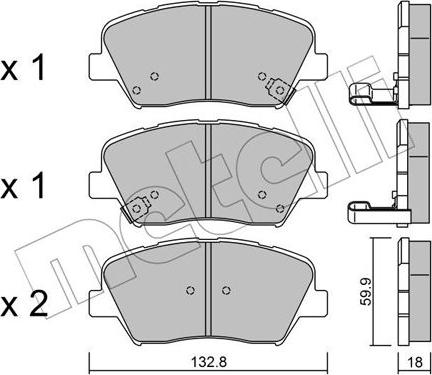 Metelli 22-1026-0 - Eļļas filtrs autospares.lv