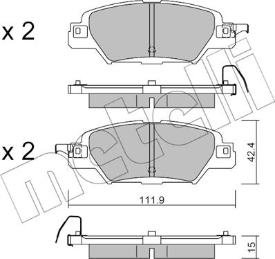 Metelli 22-1158-0 - Eļļas filtrs www.autospares.lv