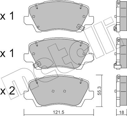 Metelli 22-1165-0 - Eļļas filtrs www.autospares.lv