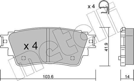 Metelli 22-1160-0 - Eļļas filtrs www.autospares.lv