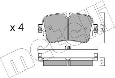 Metelli 22-1130-0 - Eļļas filtrs www.autospares.lv