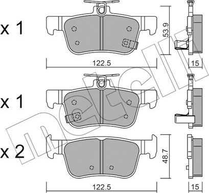 Metelli 22-1131-0 - Eļļas filtrs www.autospares.lv