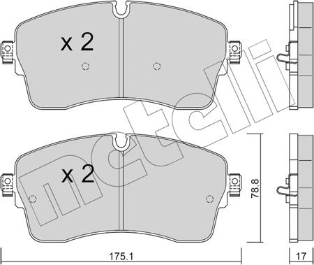 Metelli 22-1250-0 - Eļļas filtrs www.autospares.lv