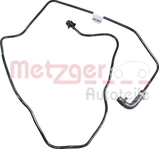 Metzger 4010515 - Dzesēšanas šķidruma caurule www.autospares.lv