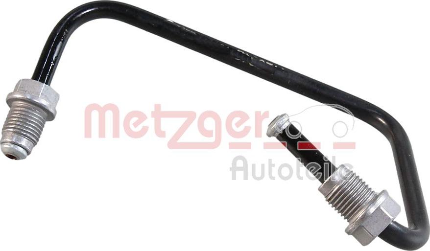 Metzger 4120012 - Трубопровод тормозного привода www.autospares.lv