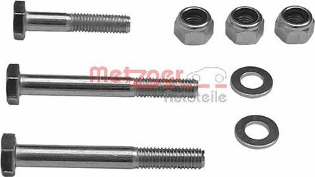 Metzger 55001918 - Монтажный комплект, рычаг подвески колеса www.autospares.lv