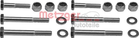 Metzger 55002048 - Монтажный комплект, рычаг подвески колеса www.autospares.lv