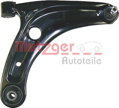 Metzger 58044702 - Neatkarīgās balstiekārtas svira, Riteņa piekare www.autospares.lv