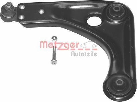 Metzger 58041611 - Track Control Arm www.autospares.lv