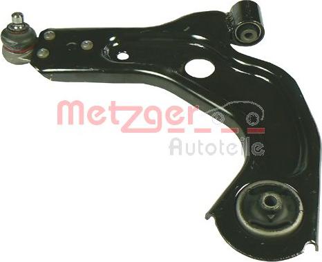 Metzger 58041101 - Neatkarīgās balstiekārtas svira, Riteņa piekare www.autospares.lv