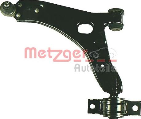 Metzger 58041801 - Track Control Arm www.autospares.lv