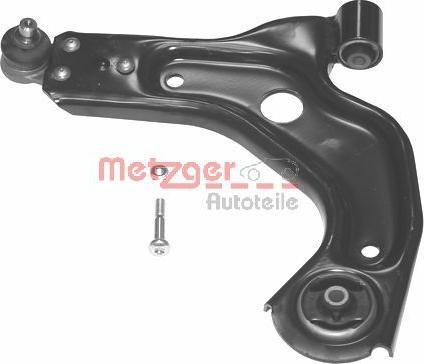 Metzger 58041211 - Neatkarīgās balstiekārtas svira, Riteņa piekare www.autospares.lv