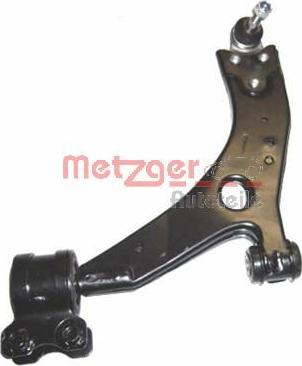 Metzger 58043001 - Neatkarīgās balstiekārtas svira, Riteņa piekare www.autospares.lv