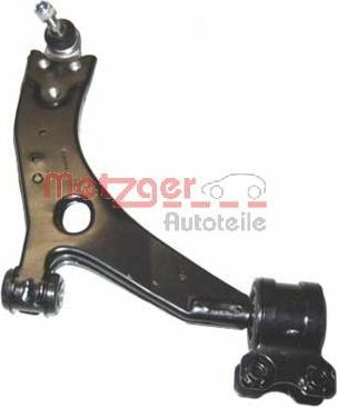 Metzger 58042902 - Neatkarīgās balstiekārtas svira, Riteņa piekare www.autospares.lv