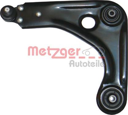 Metzger 58042701 - Neatkarīgās balstiekārtas svira, Riteņa piekare autospares.lv