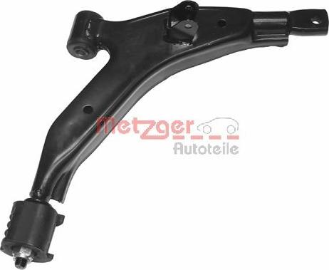 Metzger 58047102 - Neatkarīgās balstiekārtas svira, Riteņa piekare www.autospares.lv