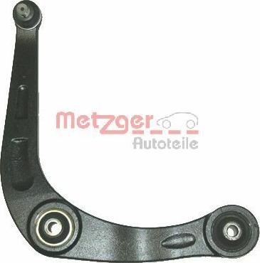 Metzger 58059202 - Neatkarīgās balstiekārtas svira, Riteņa piekare www.autospares.lv