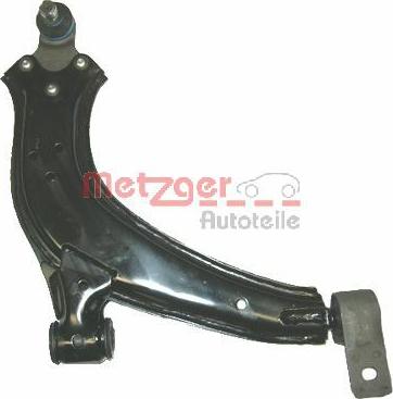 Metzger 58059702 - Neatkarīgās balstiekārtas svira, Riteņa piekare www.autospares.lv