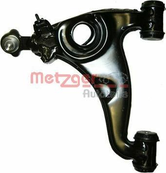 Metzger 58055901 - Neatkarīgās balstiekārtas svira, Riteņa piekare www.autospares.lv