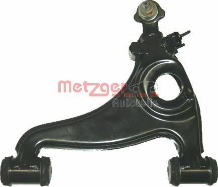 Metzger 58055101 - Neatkarīgās balstiekārtas svira, Riteņa piekare www.autospares.lv