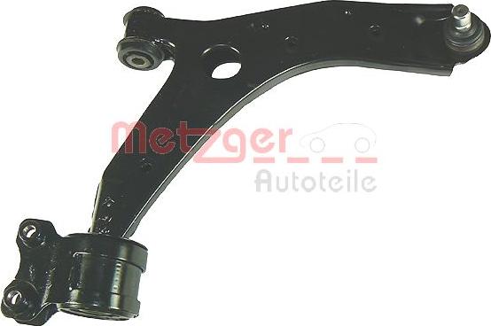 Metzger 58051202 - Neatkarīgās balstiekārtas svira, Riteņa piekare www.autospares.lv