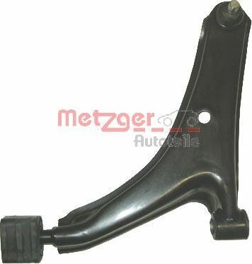 Metzger 58065601 - Neatkarīgās balstiekārtas svira, Riteņa piekare www.autospares.lv