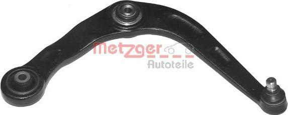 Metzger 58060402 - Track Control Arm www.autospares.lv